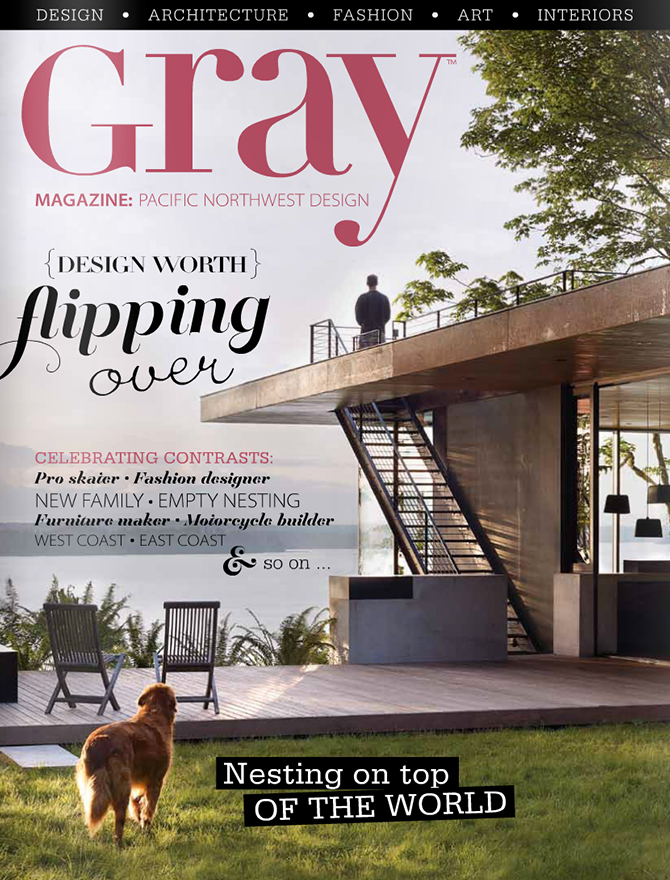 Gray magazine cover