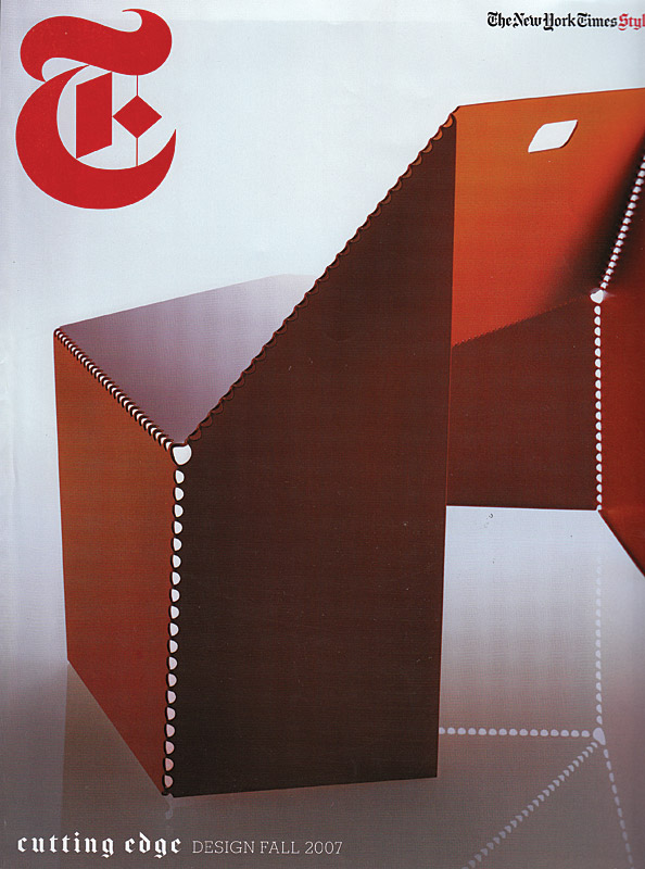 New York Times Style Magazine Fall 2007 Solitaire Steals Spread in