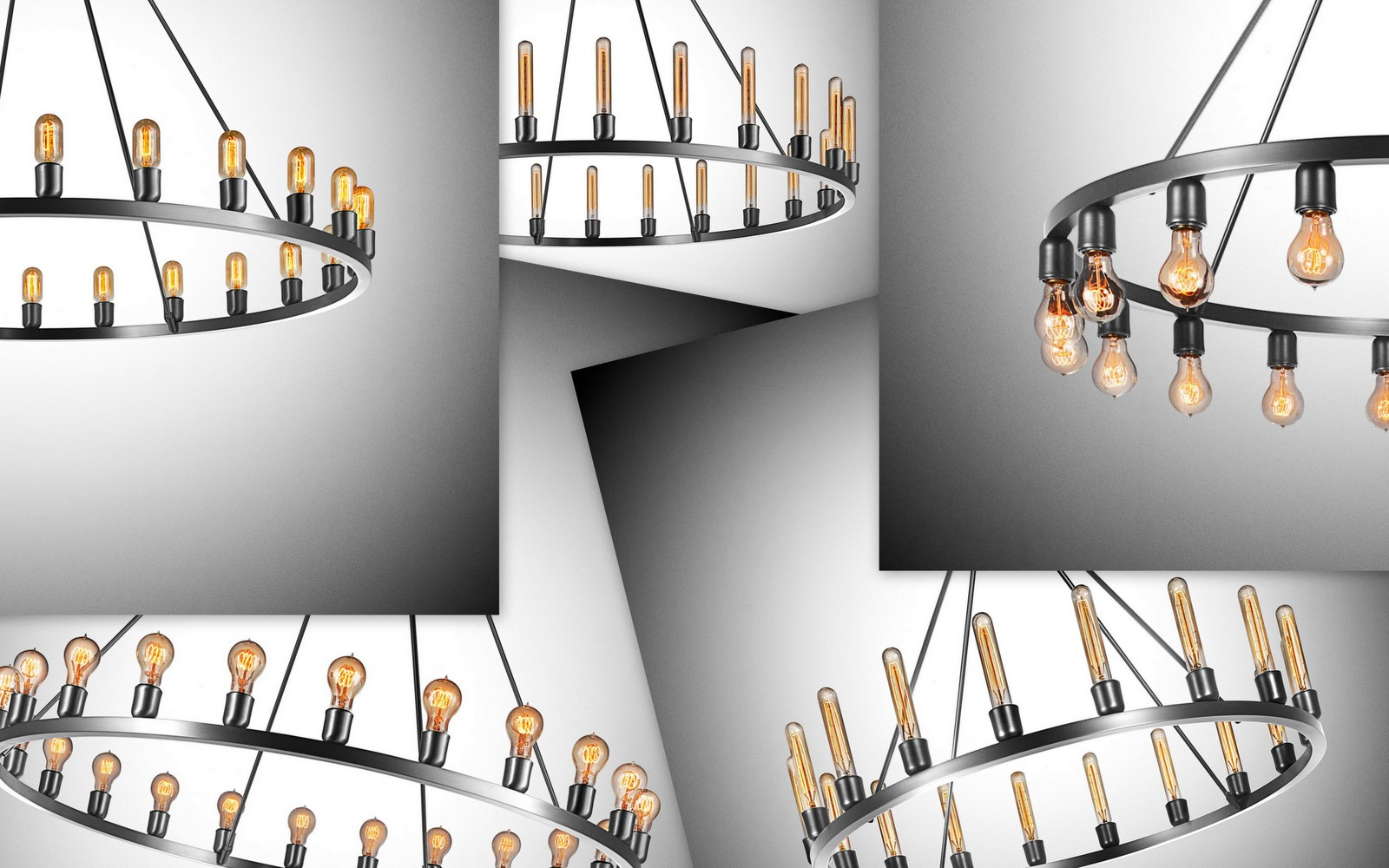 Spark Chandelier Showcases Bare Bulbs Beauty Bare Bulb Spark Chandeliers By Niche Modern