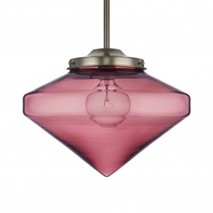 plum nostalgic glass pendant lighting