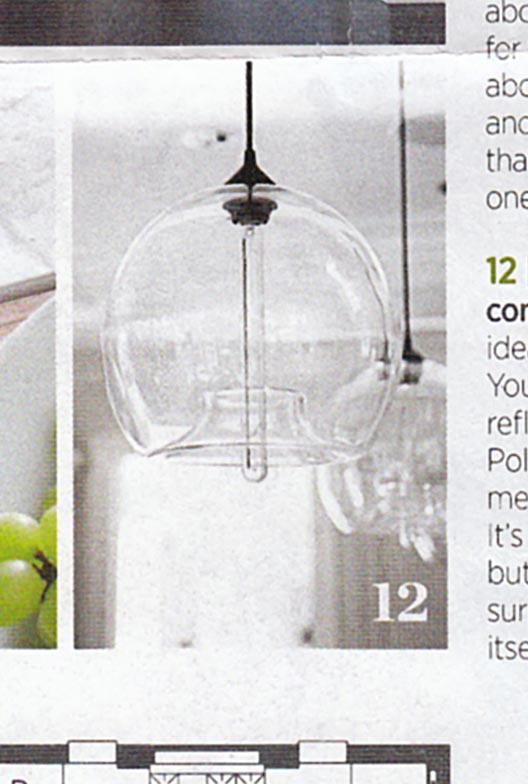 Niche Modern Stamen Pendant Light in Traditional Home Magazine