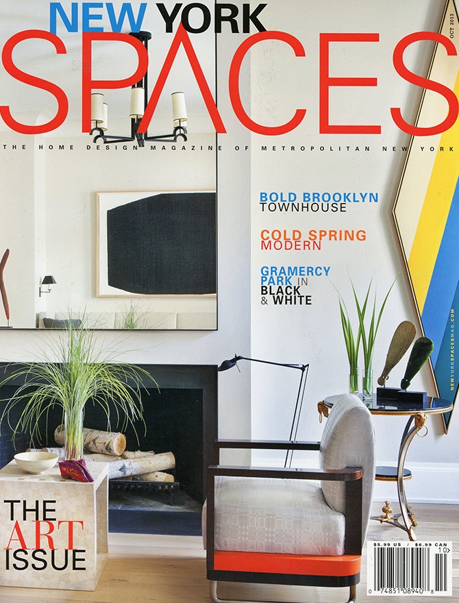 New York Spaces magazine cover