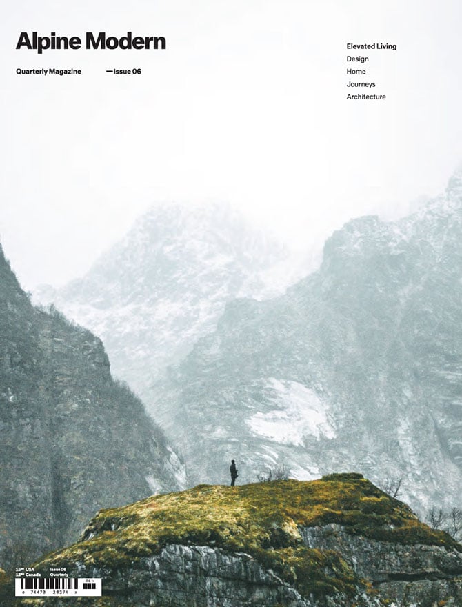 Alpine Modern magazine cover