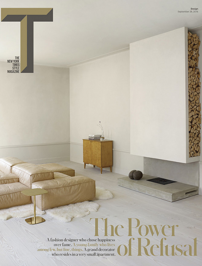 T magazine cover