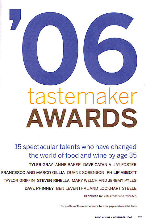 Niche Modern lighting design featured in Food and Wine Magazine