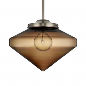 chocolate nostalgic glass pendant lighting