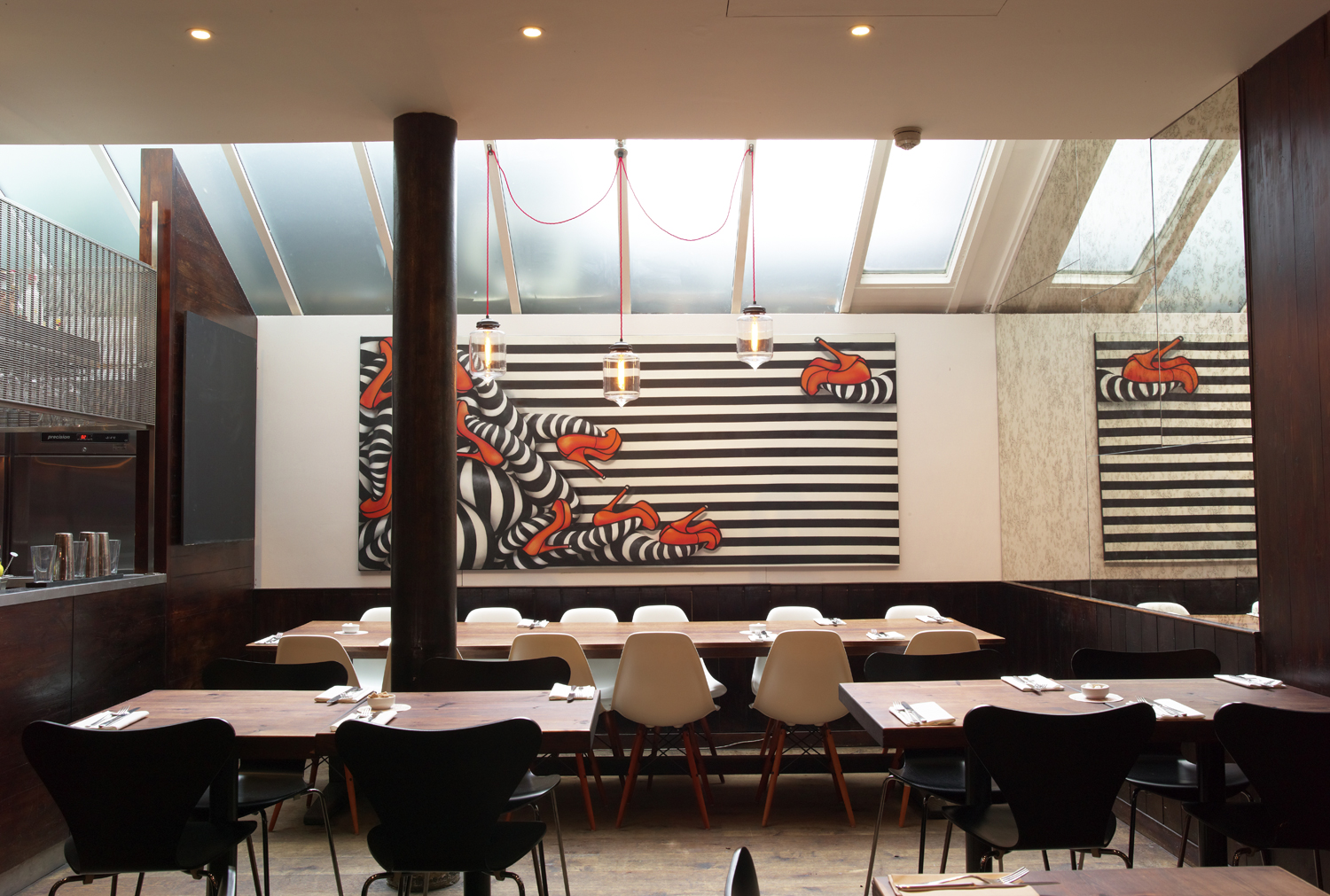 Turret Blown Glass Pendants by Niche Modern