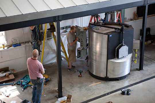 The new gas furnace has become top priority