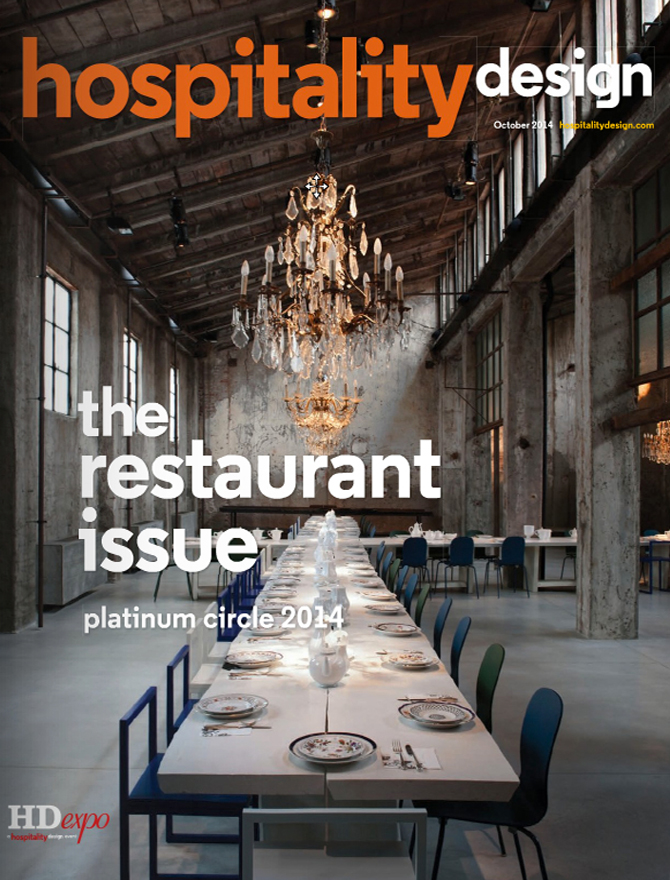 Hospitality Design magazine cover