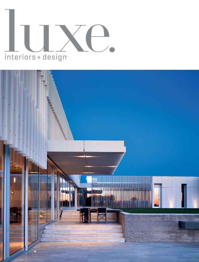 Luxe magazine cover