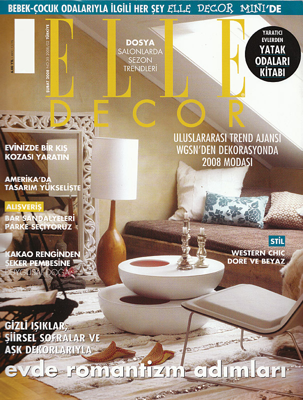 Elle Decor (Turkey) featuring Niche Modern lighting