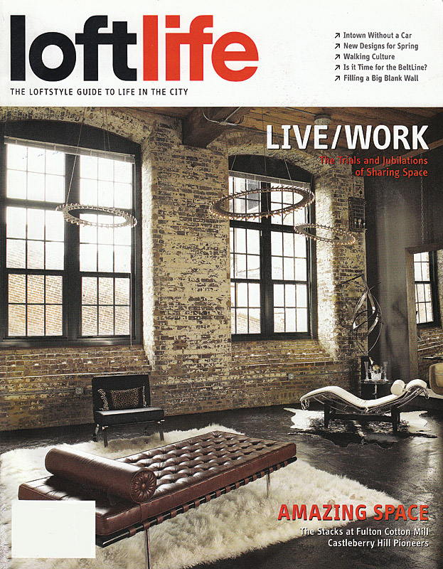 LoftLife magazine Niche Modern hand blown glass pendant lighting feature