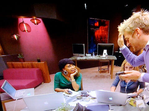 Niche Modern lighting featured on the set of reality show Celebrity Apprentice
