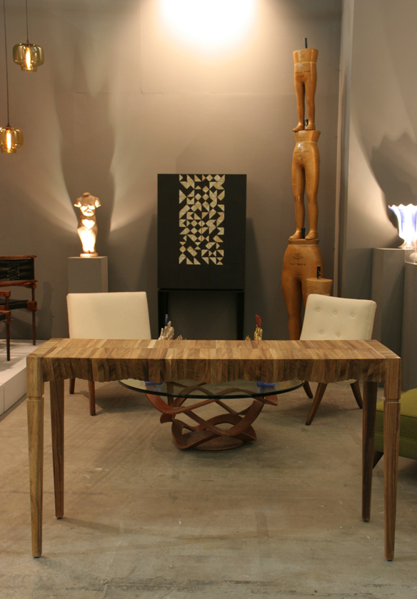 The ADN Galeria Stand at Zona MACO Fair in Mexico City
