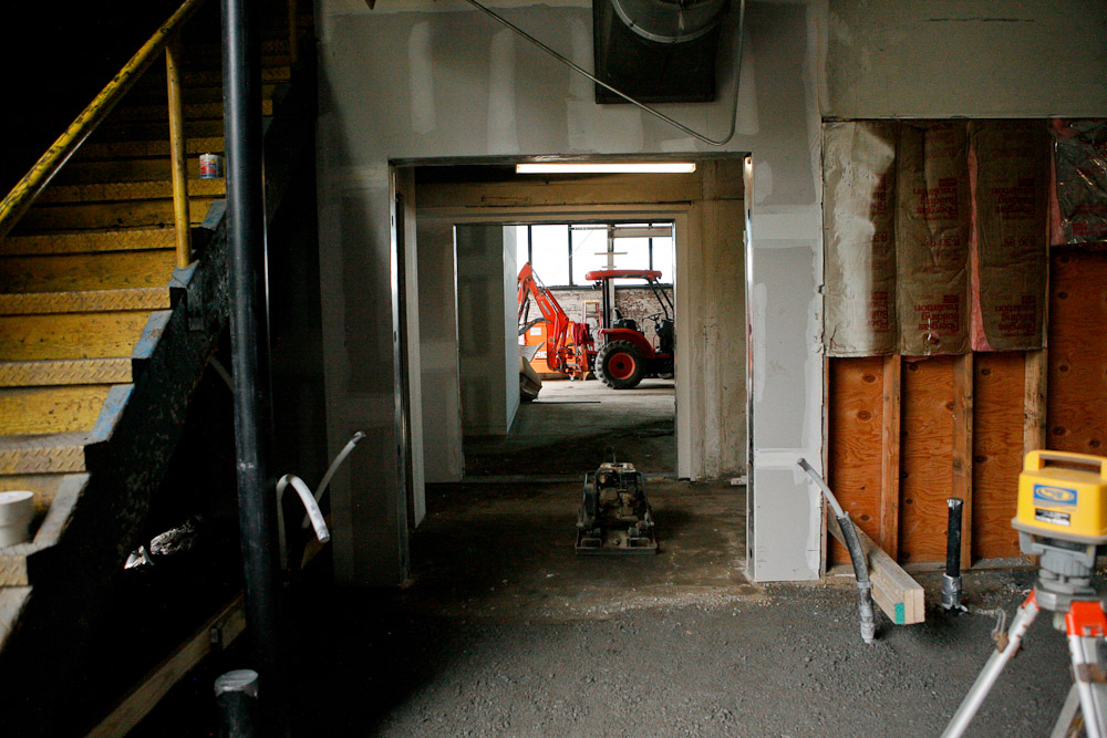 A Glass Studio in the making