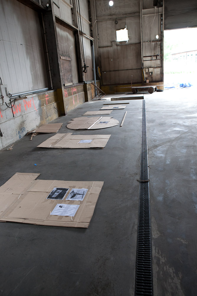 Niche Modern Glass Studio equipment cardboard cutouts