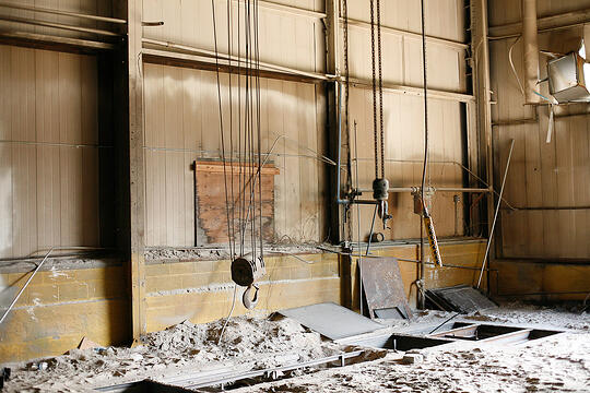 Last remains of the Tallix Art Foundry