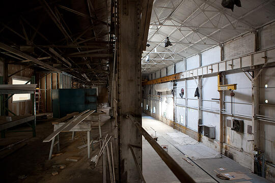 The Niche Modern hot shop from the mezzanine level
