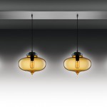 Linear 4 Contemporary Chandelier by Jeremy Pyles