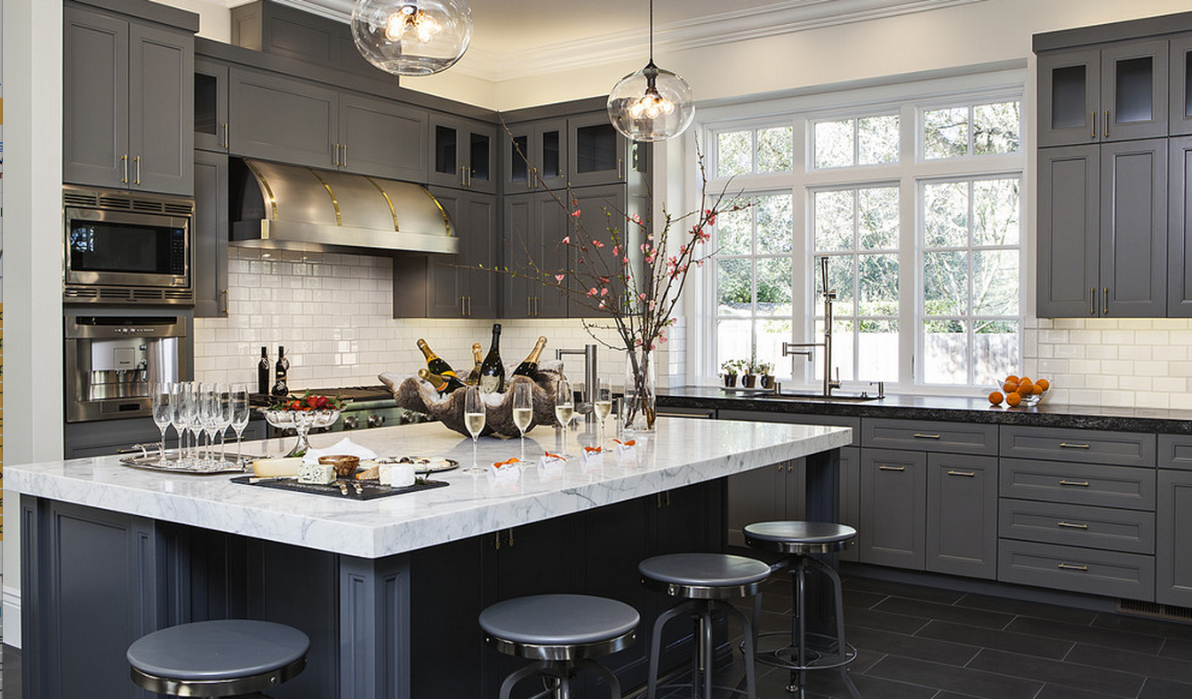 Crystal Terra Pendants in Atherton Home