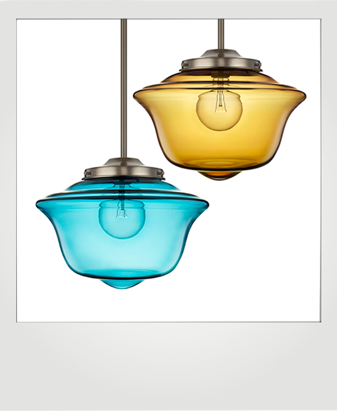 Condesa & Amber Schoolhaus Pendants