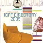 Niche Modern clear smoke terra lighting featured on cover of Metropolis ICFF 2005 directory