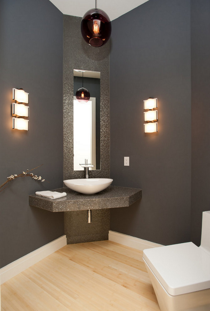modern bathroom pendant lighting