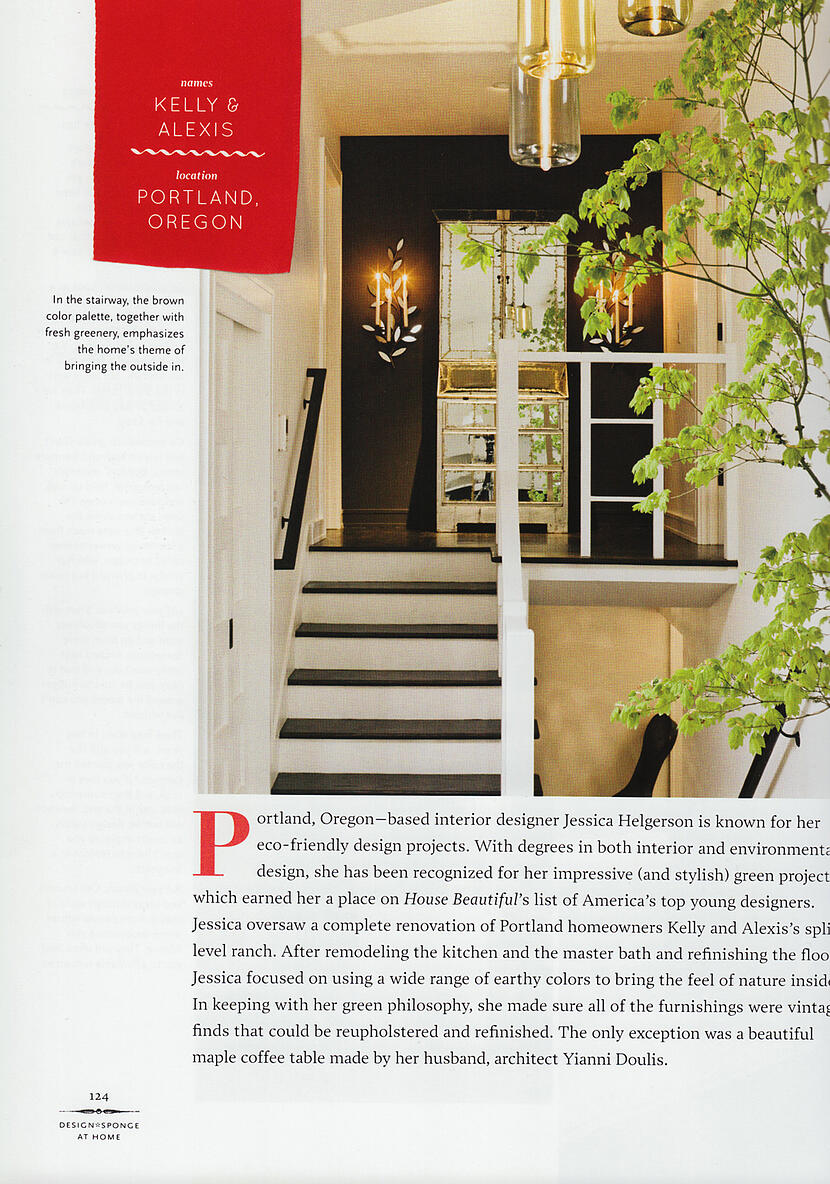 Niche Modern Pod Pendants featuring in Design Sponge at Home Book
