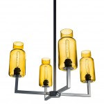 Quill 4 Contemporary Bespoke Chandelier