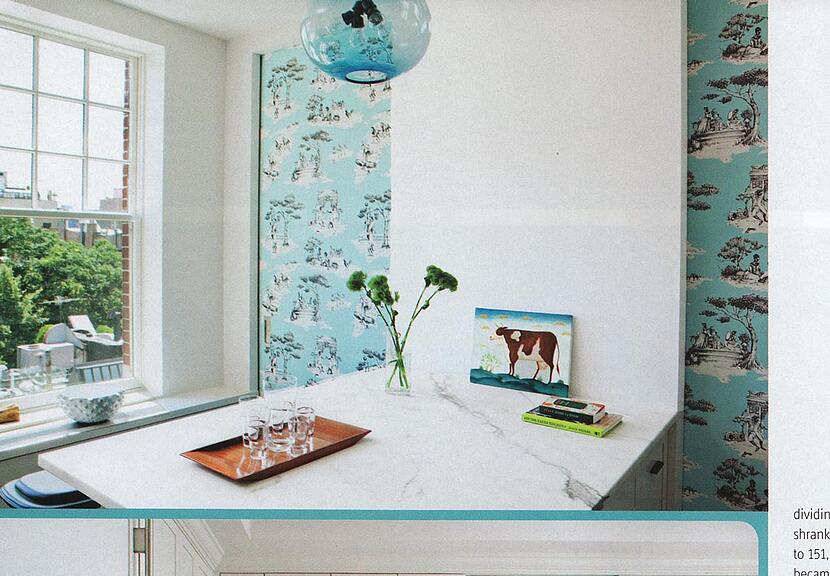 Terra Modern Pendant with bare bulbs in a Reddymade Design interior in Greenwich Village