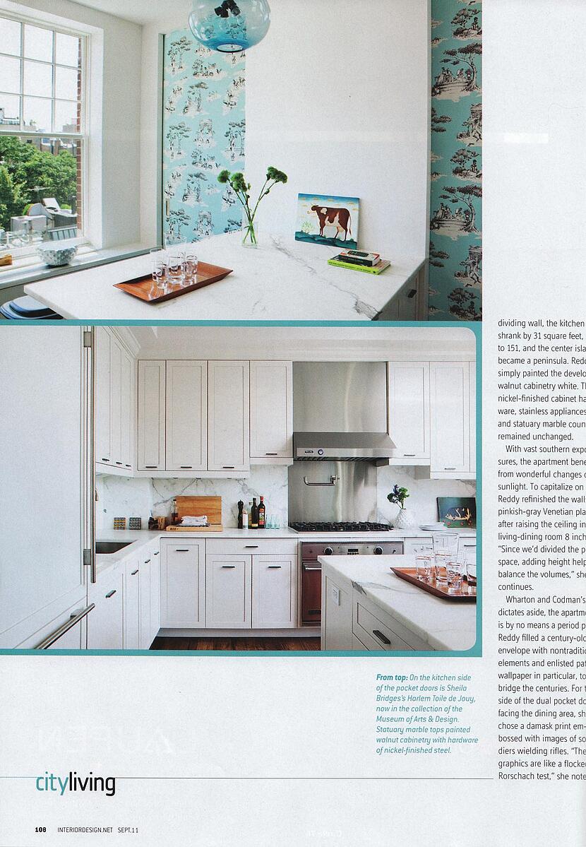 Terra Modern Pendant Light in an Interior Design Magazine feature