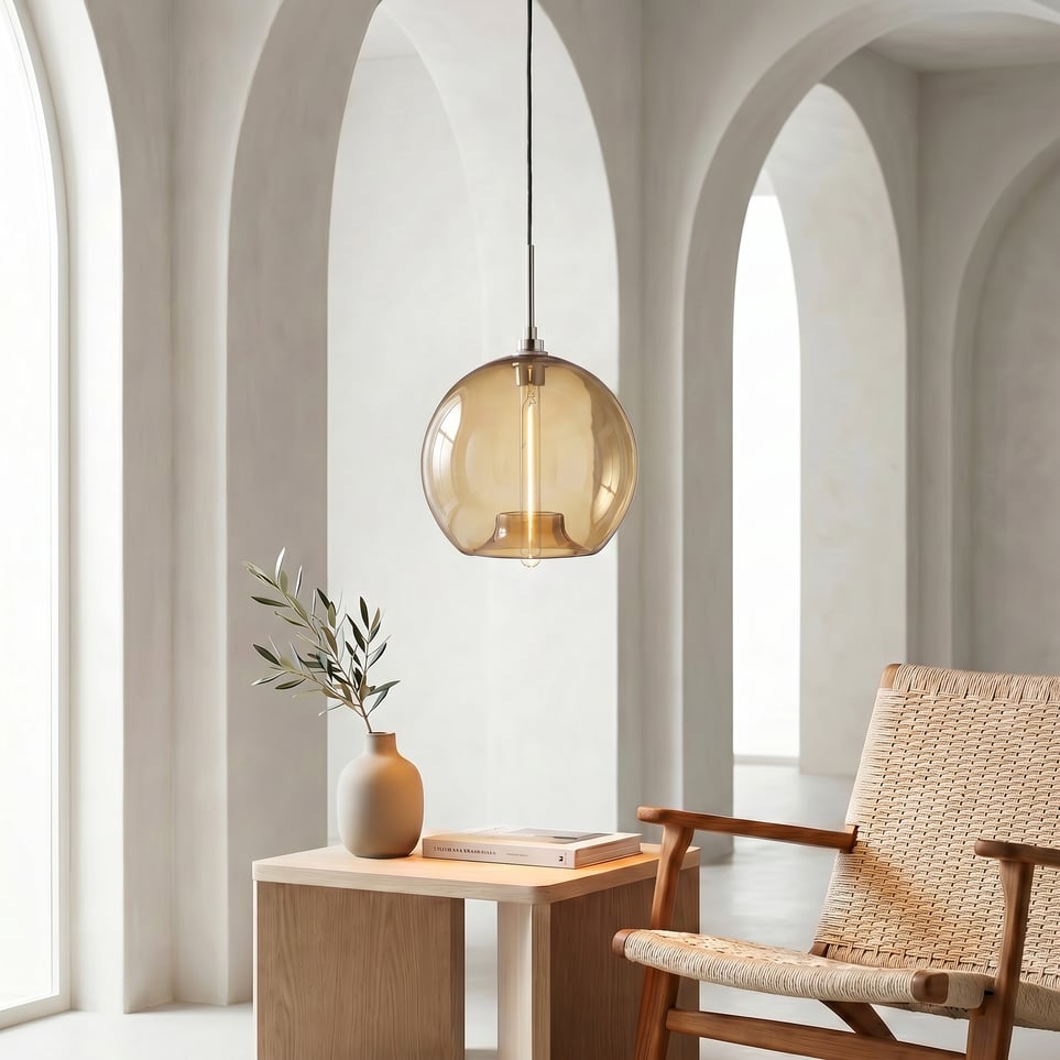Stamen Pendant End Table