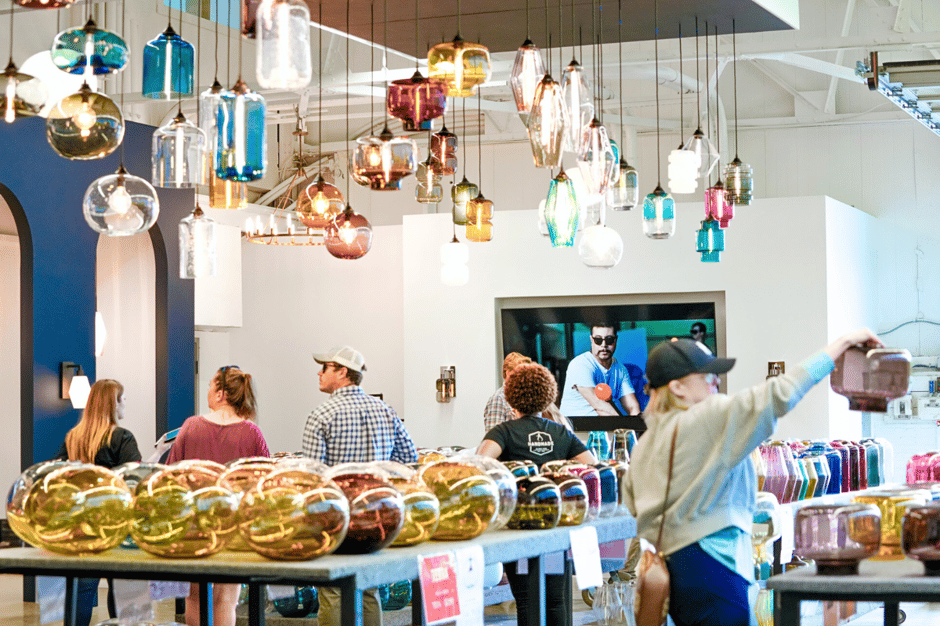 Niche Handmade Glass Lighting Sale