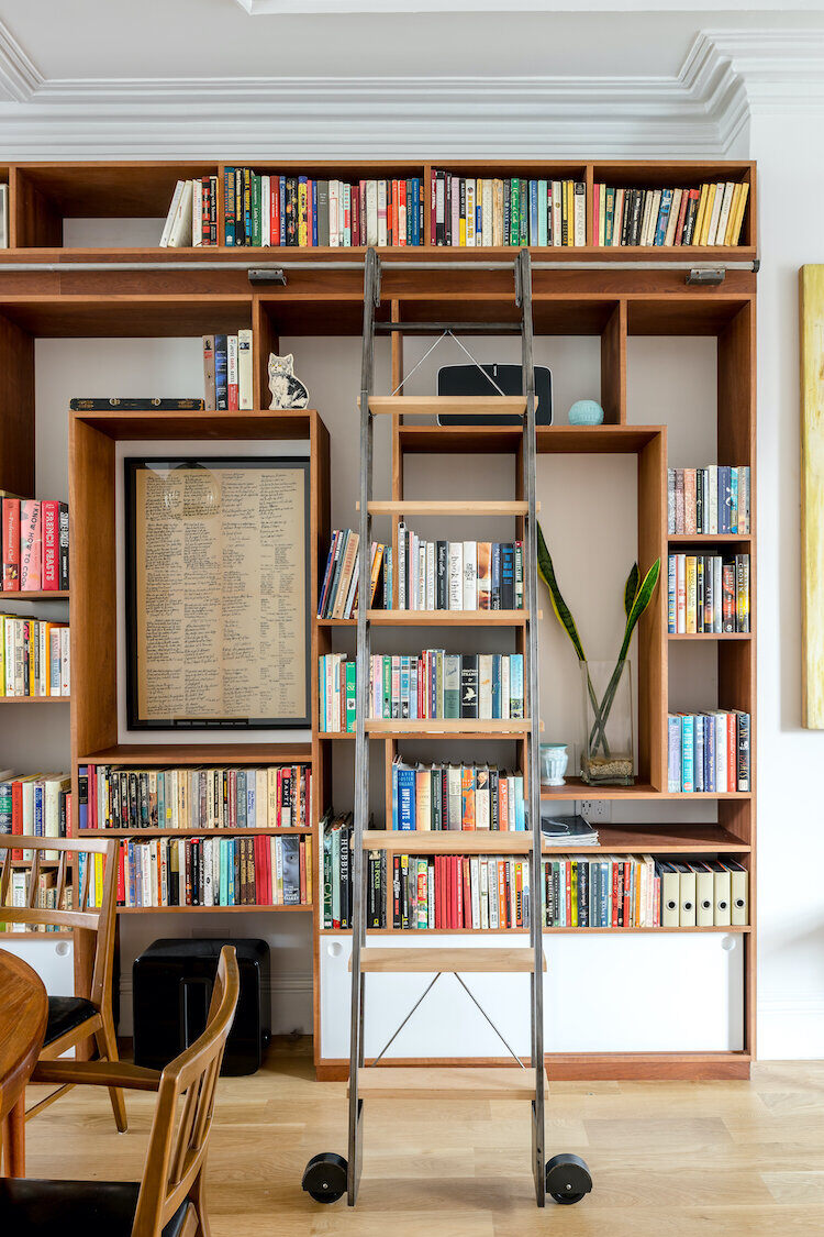Eclectic Styled Bookcase