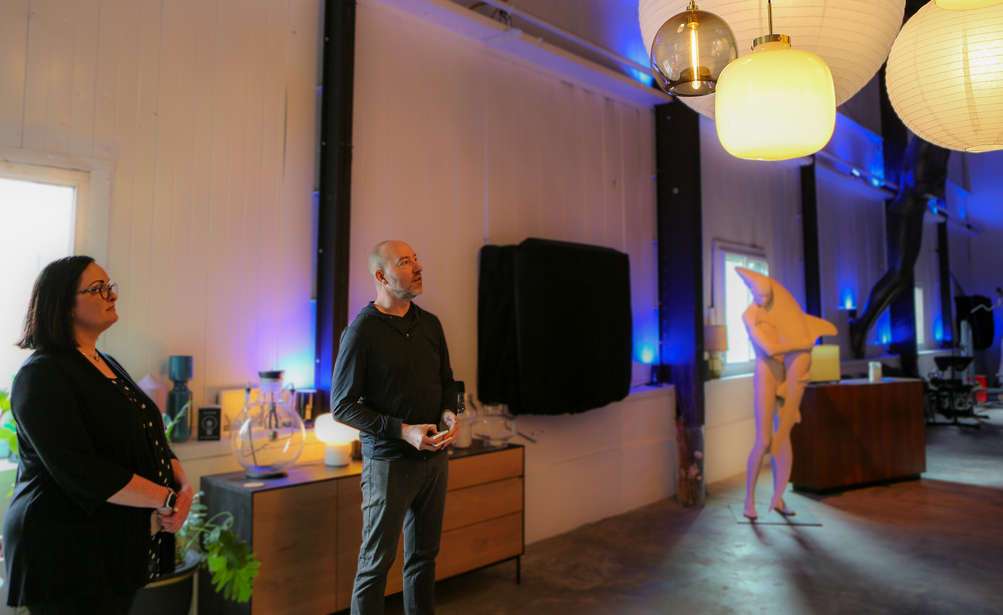 CET & Associates visit Niche's Factory and looks at Niche's Ketra-Ready Collection
