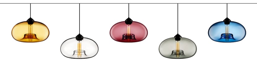 The Aurora Pendant Color Options