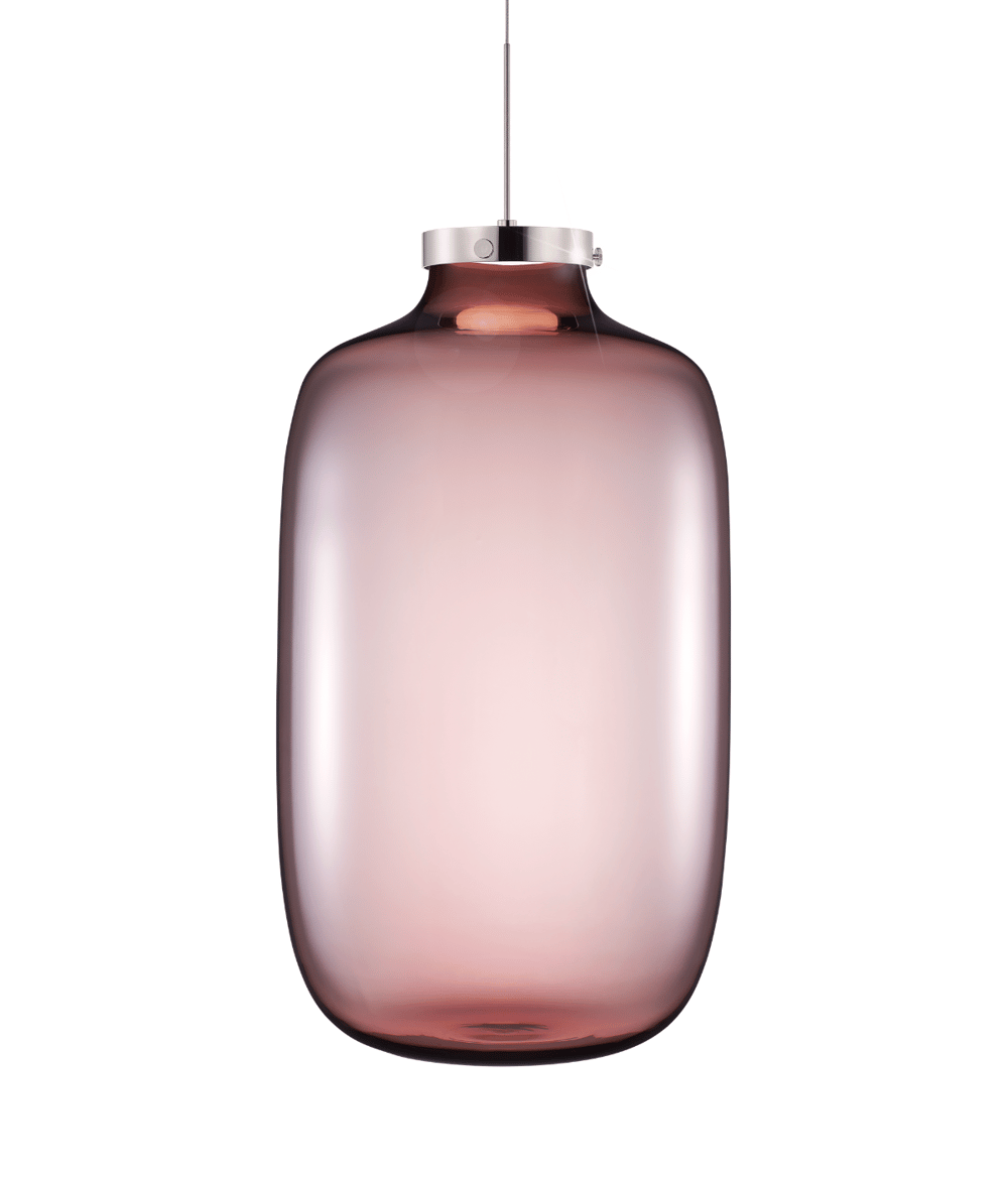 Handmade Glass Pendant Lighting Brava Tall Fig Niche