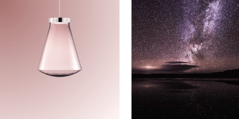 Handmade Modern Pendant Lighting Flask Petite Fig Niche