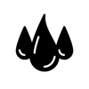 Flask Water Icon Black