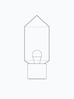 Dart Petite Opalia Ionic Table Lamp Model