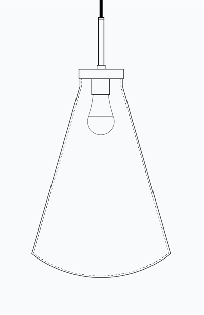 Flask Grand - Opalia Pendant Model