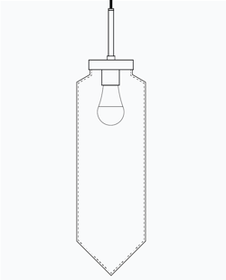 Dart Grand - Opalia Pendant Revit