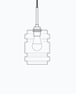 Delinea - Opalia Pendant Revit