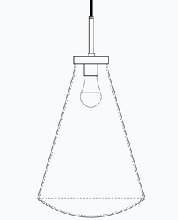 Flask Grand - Opalia Pendant Revit