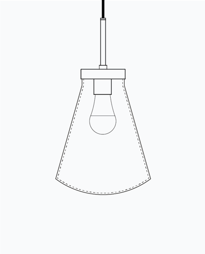 Flask Petite - Opalia Pendant Model