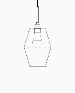 Marquise Petite - Opalia Pendant Revit