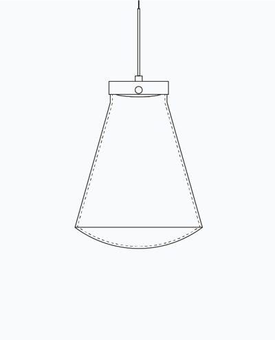 Flask Petite Pendant Model