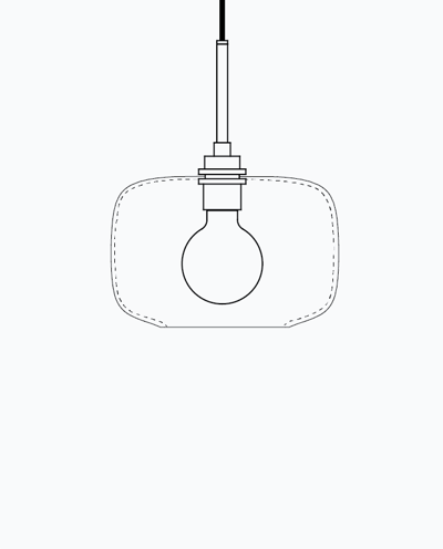 Arca - Luxe Pendant Model