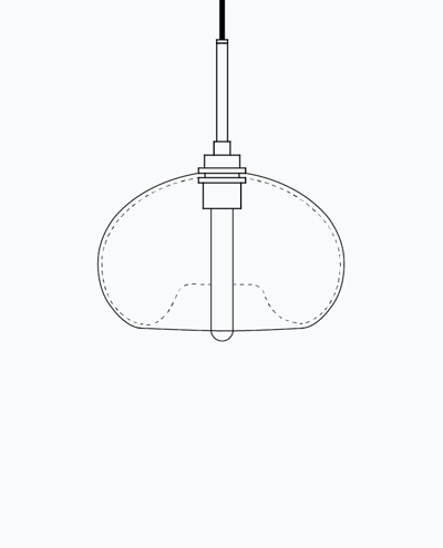 Aurora - Luxe Pendant Model