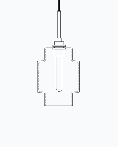 Axia - Luxe Pendant Model